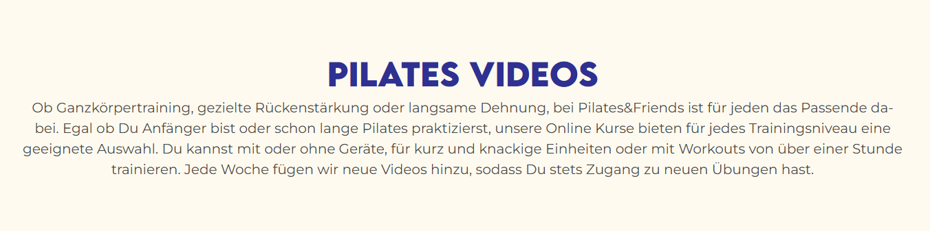 Videos in german language